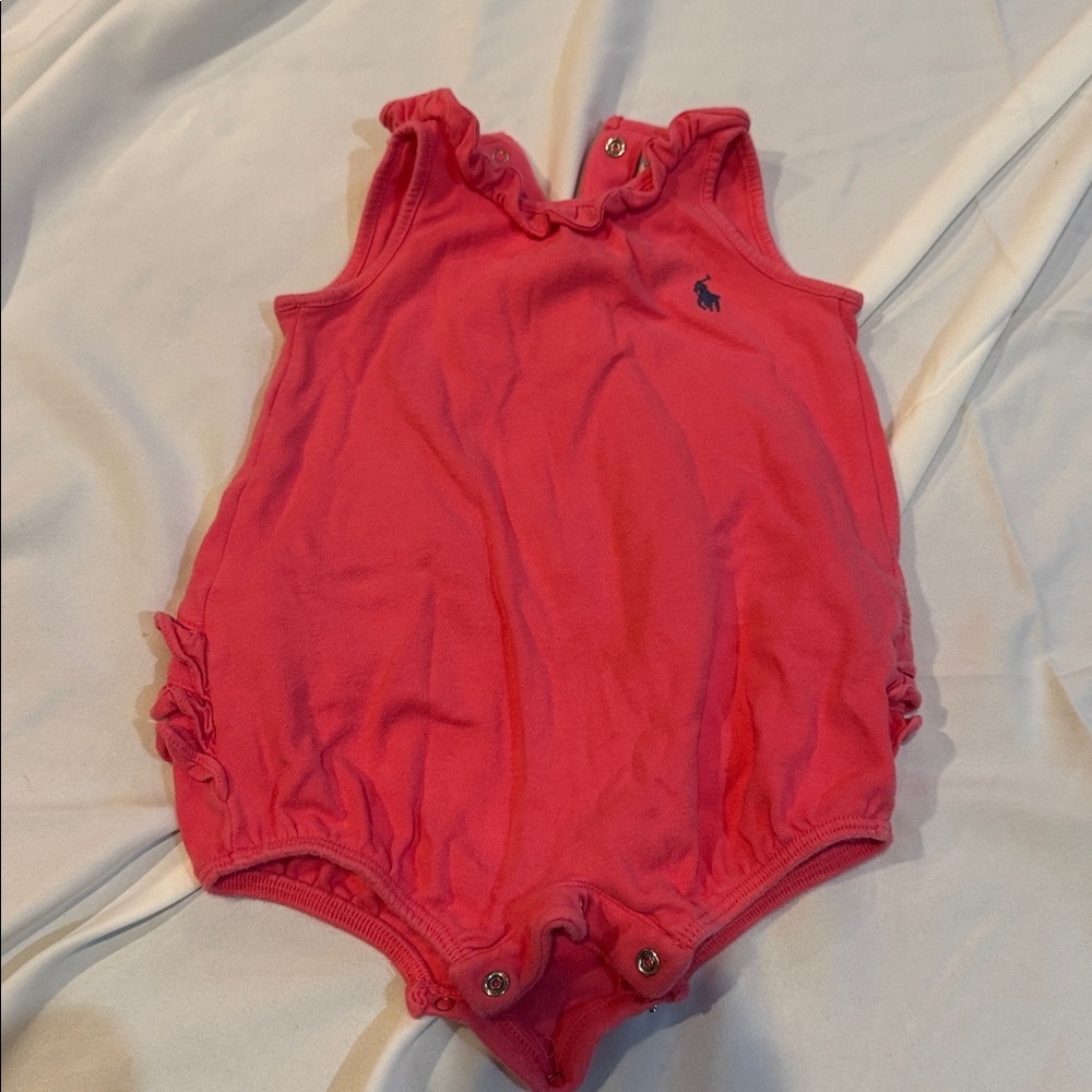 Ralph Lauren Pink Kids One Piece
